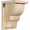 Ekena Millwork Ridgewood Rough Sawn Corbel w/Backplate, Douglas Fir, 8"W x 8"D x 12"H COR08X08X12RID01RDF - alternate 1